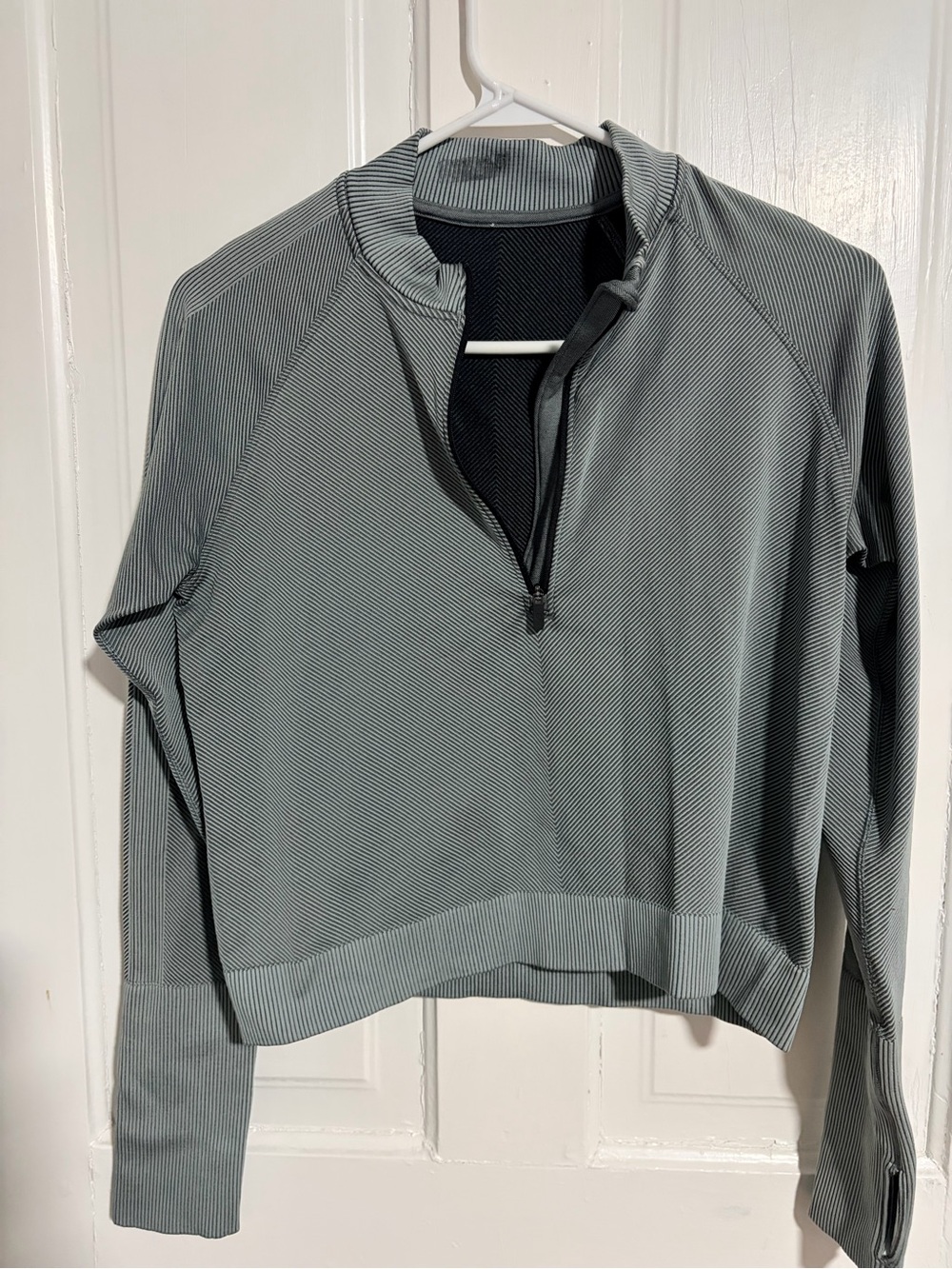 lululemon athletica Women's Quarter-Zip Pullover - Heather Gray